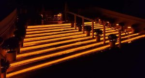Land O' Lakes Landscape Lighting Design outdoor lighting stairs entrance lighting client 1 e1632419028607 300x162